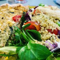   at Pyramid Vegan Cafe & Bakery in Glastonbury
