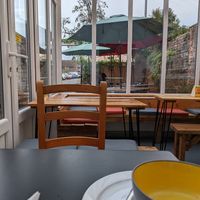 Conservatory at Pyramid Vegan Cafe & Bakery in Glastonbury