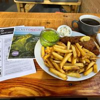   at Pyramid Vegan Cafe & Bakery in Glastonbury