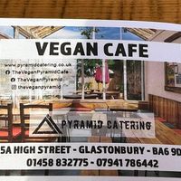   at Pyramid Vegan Cafe & Bakery in Glastonbury