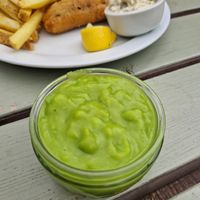 When peas get mushy at Pyramid Vegan Cafe & Bakery in Glastonbury