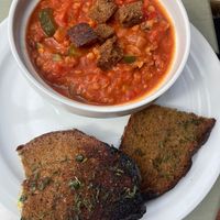 Soup  at Pyramid Vegan Cafe & Bakery in Glastonbury