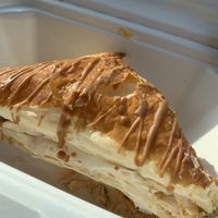 Biscoff turnover   at Pyramid Vegan Cafe & Bakery in Glastonbury