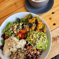  at Pyramid Vegan Cafe & Bakery in Glastonbury