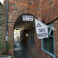 at Pyramid Vegan Cafe & Bakery in Glastonbury