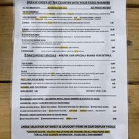 Menu  at Pyramid Vegan Cafe & Bakery in Glastonbury