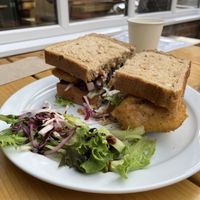 SFC sandwich   at Pyramid Vegan Cafe & Bakery in Glastonbury