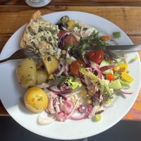   at Pyramid Vegan Cafe & Bakery in Glastonbury