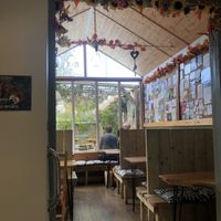   at Pyramid Vegan Cafe & Bakery in Glastonbury