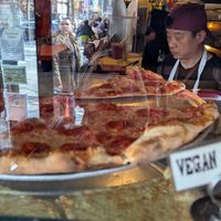 Vegan Hellboy the day I was there at Paulie Gee's - Slice Shop in Brooklyn