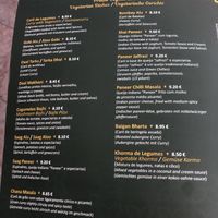 They say they can veganise everything   at Ashoka Indian Tandoori Restaurante in Lagos