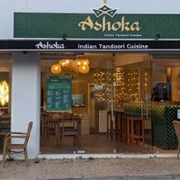 Front at Ashoka Indian Tandoori Restaurante in Lagos