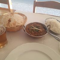 Curry de beringela assada at Ashoka Indian Tandoori Restaurante in Lagos