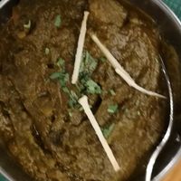 Espinacas con patacas at Ashoka Indian Tandoori Restaurante in Lagos