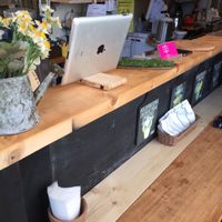 So small inside. Just 4 seats. at Poe Poe in Yokohama