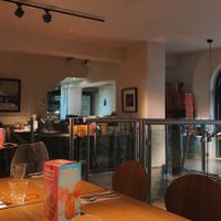 upstairs interior  at Pizza Express - London Bridge in London