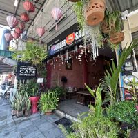 Outside of restaurant  #Veganuary at Kunda Vegan Vegetarian in Chiang Rai