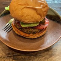 Jalapeño Burger  at Kunda Vegan Vegetarian in Chiang Rai