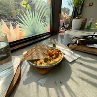 hummus at Bali Bowl Cafe in Kyiv