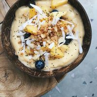 smoothie bowl at Bali Bowl Cafe in Kyiv