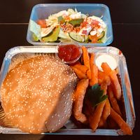 Falafel Burger at Veggietable AS in Stavanger