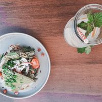 Avocadotoast at Claus Eismanufaktur & Deli in Karlsruhe