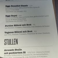 Menu at Claus Eismanufaktur & Deli in Karlsruhe