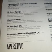 Menu at Claus Eismanufaktur & Deli in Karlsruhe