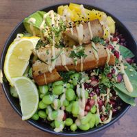 Rainbow Bowl at Claus Eismanufaktur & Deli in Karlsruhe