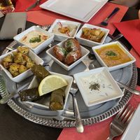 Vorspeisenplatte at Middle East in Como