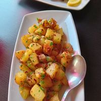 Batata harra at Middle East in Como