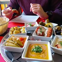 Antipasti meze at Middle East in Como