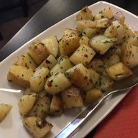 Batata harra ( spicy!) at Middle East in Como
