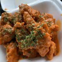 Vegan wings at Lindiana's Southern Vegan Kitchen - Maybe closed in Houston
