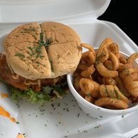 Buffalo Chicken Sandwich  at Lindiana's Southern Vegan Kitchen - Maybe closed in Houston