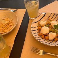 Cashew & Pepe and Homemade sweet potato gnocchi at Bahía Verde in Tenerife