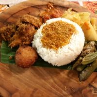Fried Chicken Nasi Padang at Double Durian - Lavender in Central Singapore
