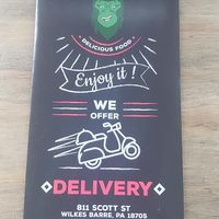 From their FB page at Umami Gorilla in Wilkes-barre