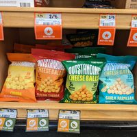 Vegan cheese balls at checkout at Sprouts Farmers Market - Disc Dr in Sparks
