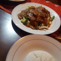 Gado-gado at Rosalies in Samosir