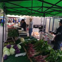 Vendors at Farmer's Market - Main St in Santa Monica