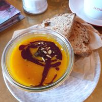 Kürbissuppe at Wilma Wunder in Dresden
