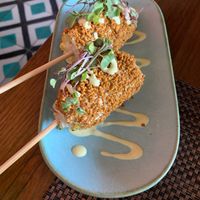 Elote at Charly's Vegan Tacos in Miami