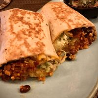 Burrito. at Charly's Vegan Tacos in Miami