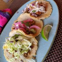 Signature Miami tacos at Charly's Vegan Tacos in Miami