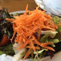 vegan salad at Heckers in Grundau