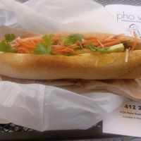 Tofu banh mi at Pho Van in Pittsburgh