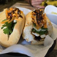 Bahn mi - tofu sandwich at Pho Van in Pittsburgh