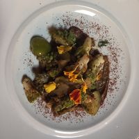 Vegan Brocoli Romanesco at Elements in Vancouver