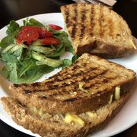 Cheese (vg) toastie  at The Herb Garden in Buxton